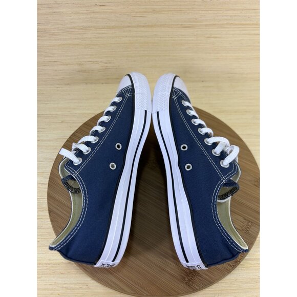 NEW Converse Chuck Taylor All Star Low Navy Blue Canvas Athletic Shoes Mens 9 - Picture 5 of 8